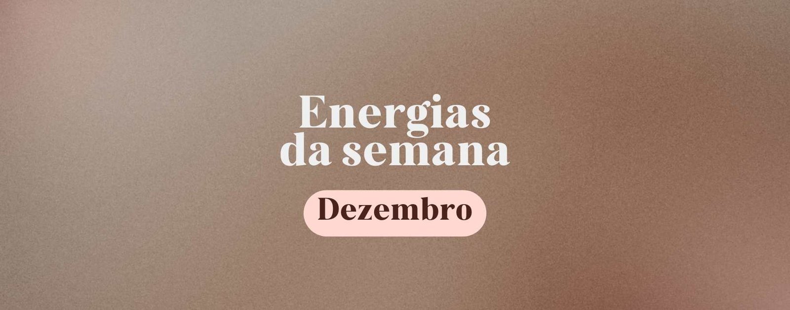 energia da semana